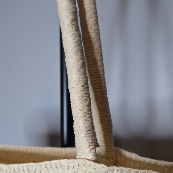 Woven Beach Tote, 13.5" x 15" - Picture 4 of 6